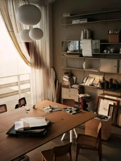 String Lådhurts 78x30 cm, Mörkgrå