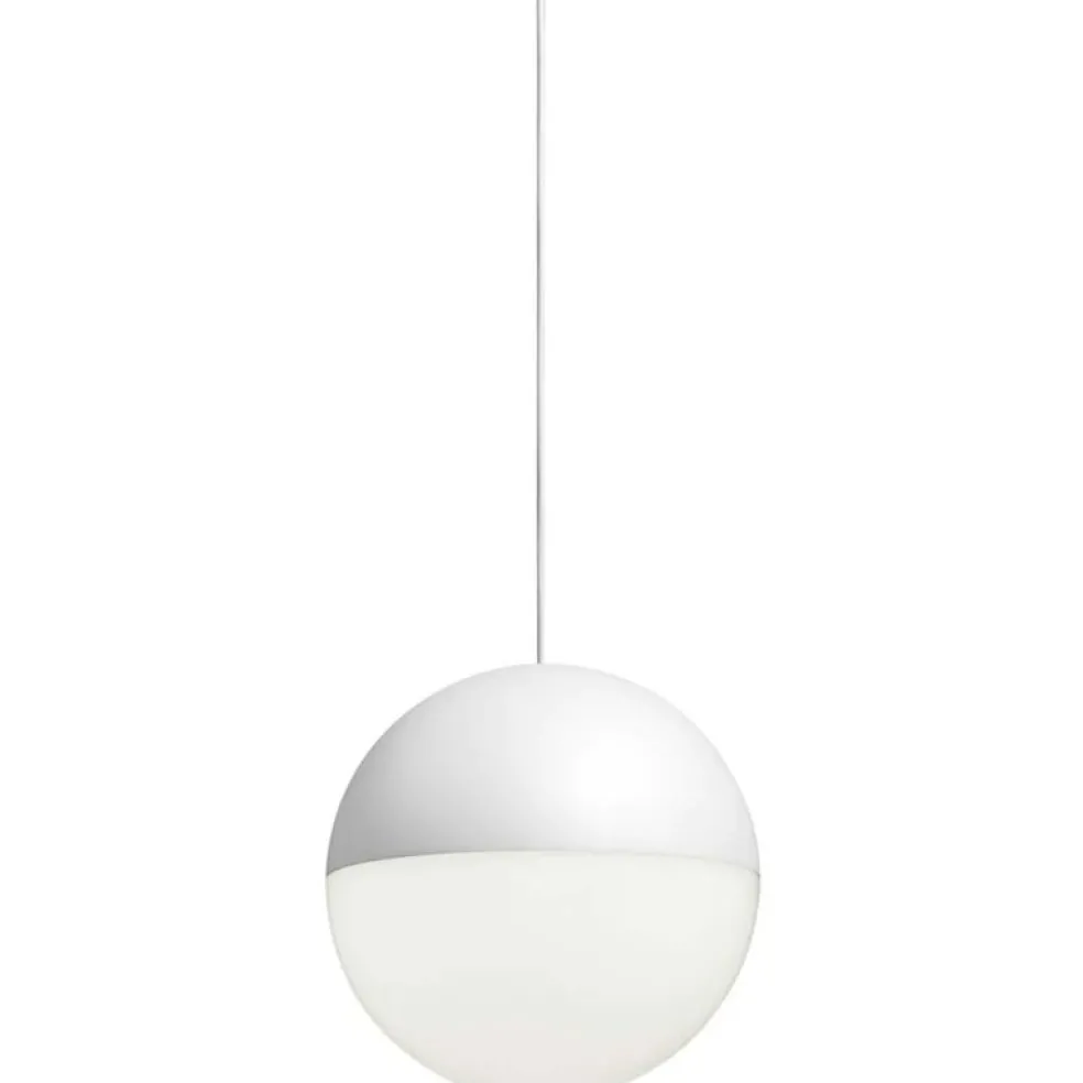String Light Sphere Pendel 12M Dimbar Med Soft Touch, Vit