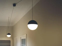 String Light Sphere Pendel 12M Dimbar Med Soft Touch, Vit