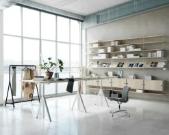 String Tidningshylla 30x78 cm, Beige