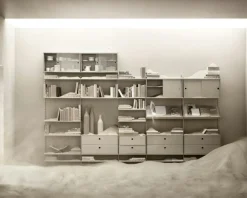 String Tidningshylla 30x78 cm, Beige