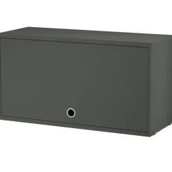 String Överskåp, Mörkgrå