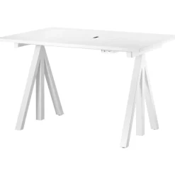 String Works Bordsunderrede Höj- Och Sänkbar 1-pack, Vit