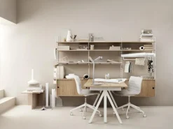 String Skrivbord-Works Skrivbordsskiva 160 cm, Ek