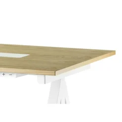 String Works Skrivbordsskiva 140 cm, Vit Laminat