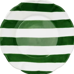 Pick a Poppy Mattallrikar-Stripe Tallrik 28 cm, Gul