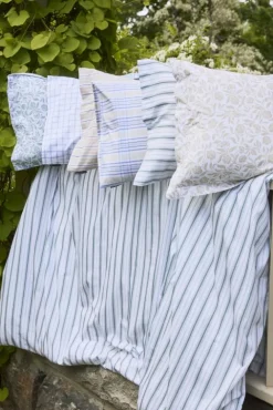 Lexington Örngott-Striped Poplin Örngott 50x60 cm, Beige