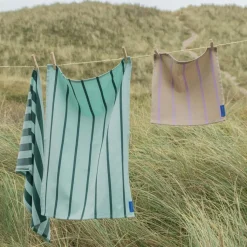 Mette Ditmer Kökshanddukar-STRIPES Kökshandduk 2-pack 50x70 cm, Sand