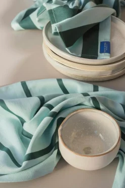 Mette Ditmer Kökshanddukar-STRIPES Kökshandduk 2-pack 50x70 cm, Sand