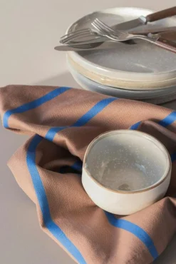 Mette Ditmer Kökshanddukar-STRIPES Kökshandduk 2-pack 50x70 cm, Sand