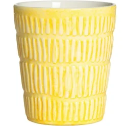 Stripes Mugg 30 cl, Gul