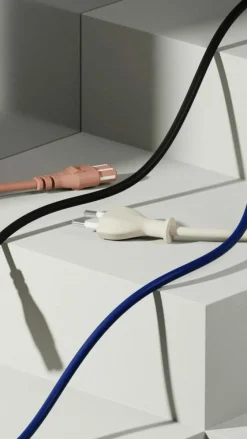 Pedestal Lampsladdar & Lampupphängning-Strömsladd 7,5 m, Charcoal