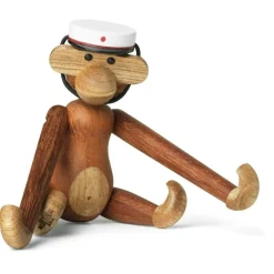 Kay Bojesen Träfigurer-Studentmössa Till Mini Apa, Röd/Vit
