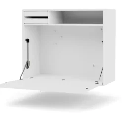 Montana Skrivbord-Studio Vägghängd Sekretär, Vanilj