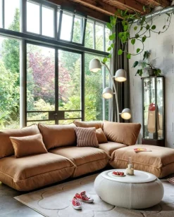 Fatboy Fåtöljer|Modulsoffor-Sumo 1-Sits Sammet, Petrol