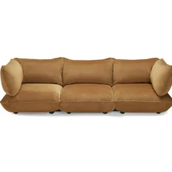 Fatboy 4-Sitssoffor +-Sumo 4-Sitssoffa Sammet, Petrol