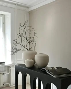 Sunao Vas Ø25 cm, Svart