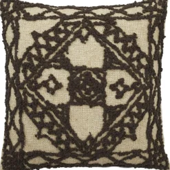 Swati Kuddfodral 50x50 cm, Brun / Beige