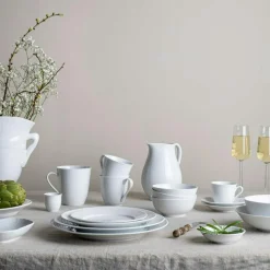 Rörstrand Assietter-Swedish Grace Assiett 17 cm 4-pack, Snö