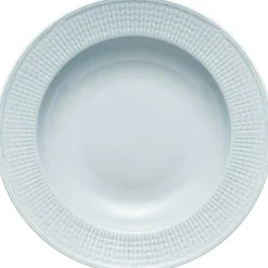 Rörstrand Djupa Tallrikar-Swedish Grace Djup Tallrik 25 cm, Snö (Vit)