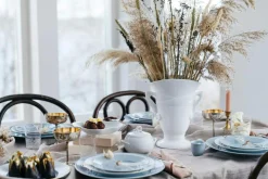 Rörstrand Djupa Tallrikar-Swedish Grace Djup Tallrik 25 cm, Snö (Vit)