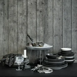 Rörstrand Djupa Tallrikar-Swedish Grace Djup Tallrik 25 cm, Snö (Vit)