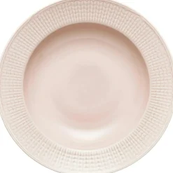 Rörstrand Djupa Tallrikar-Swedish Grace Djup Tallrik 25 cm, Snö (Vit)