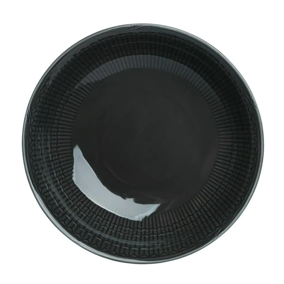 Swedish Grace Djup Tallrik 19 cm, Snö (Vit)