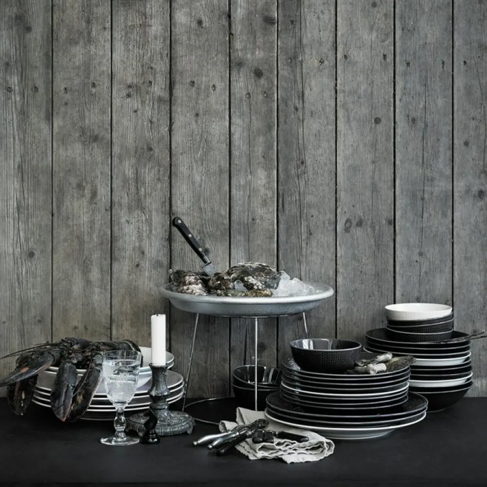 Swedish Grace Djup Tallrik 19 cm, Snö (Vit)