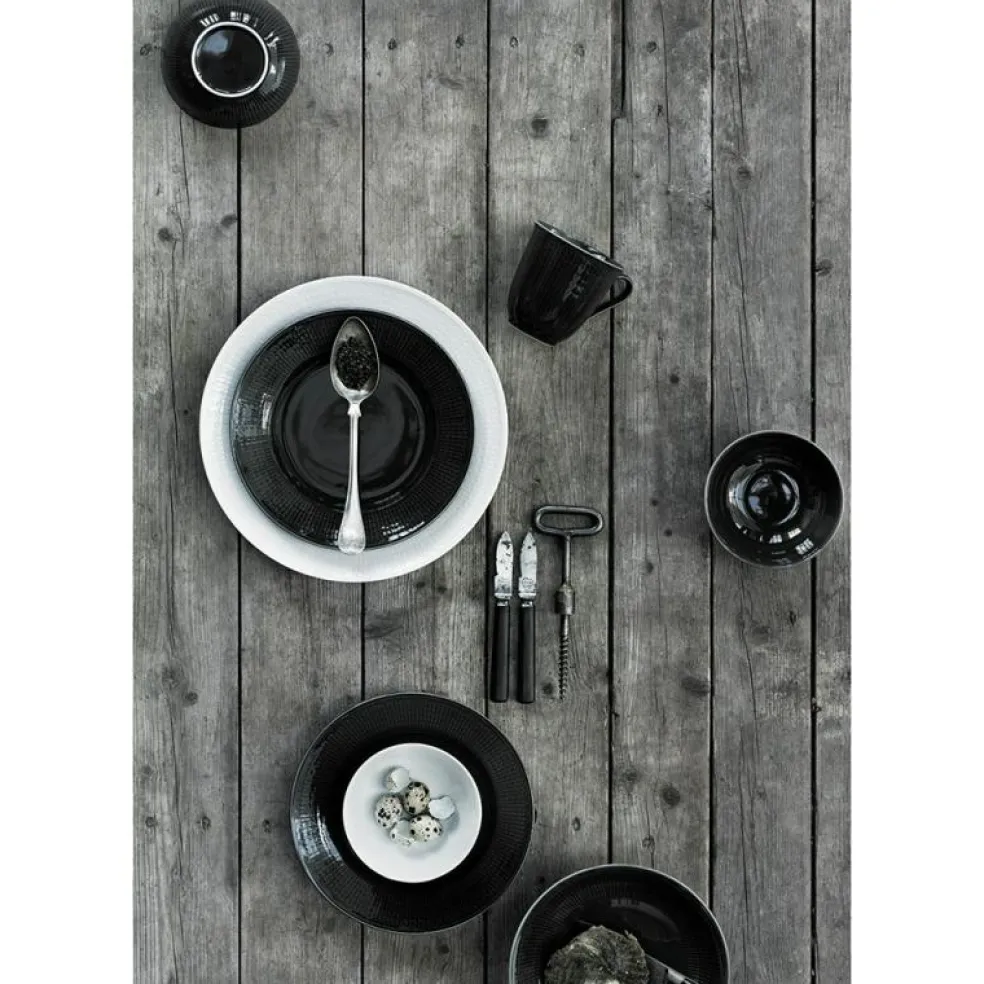 Swedish Grace Djup Tallrik 19 cm, Snö (Vit)