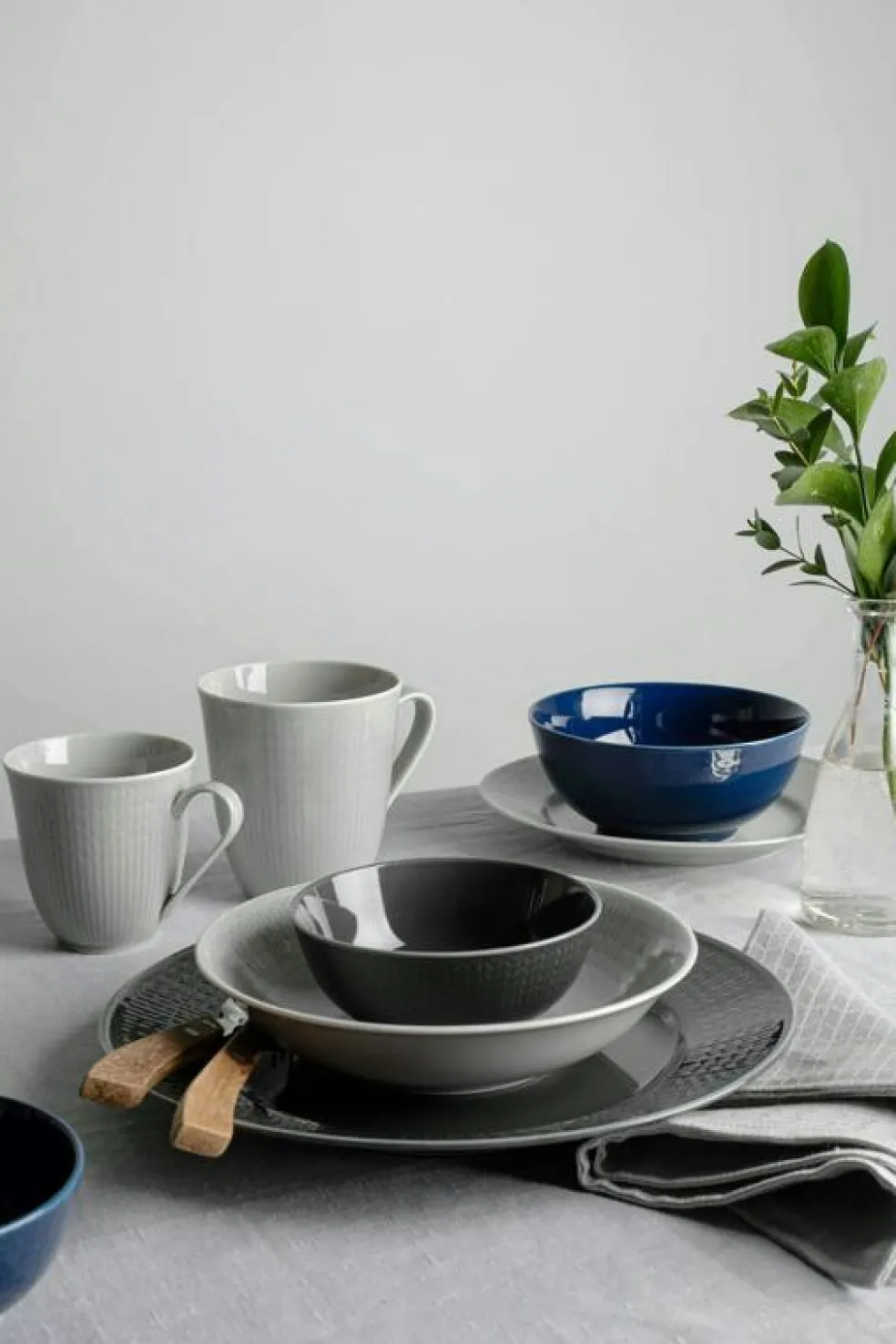 Swedish Grace Djup Tallrik 19 cm, Snö (Vit)