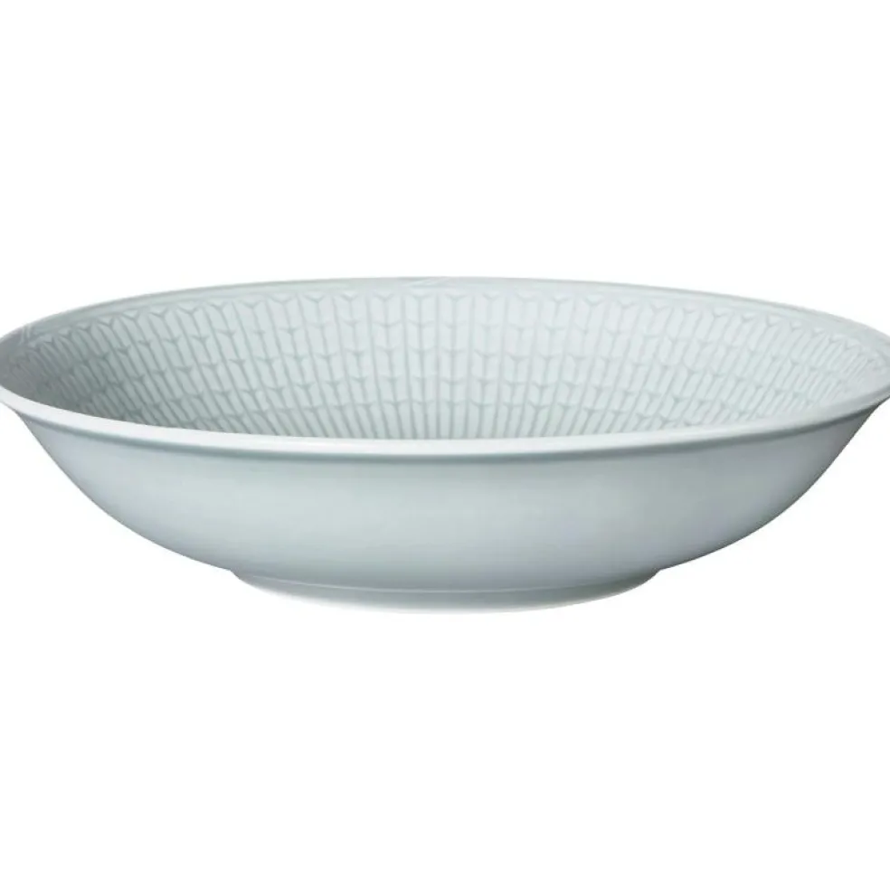 Swedish Grace Djup Tallrik 19 cm, Snö (Vit)