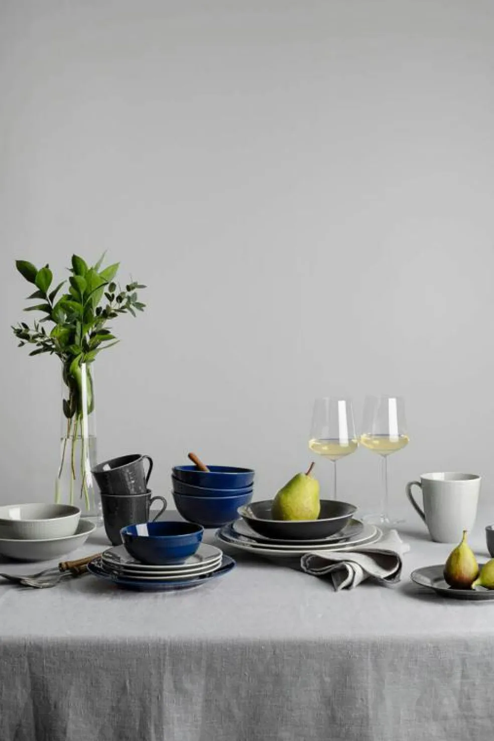 Swedish Grace Djup Tallrik 19 cm, Snö (Vit)