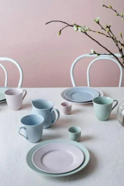 Rörstrand Kaffekoppar-Swedish Grace Mugg 30 cl 2-Pack, Is (Ljusblå)