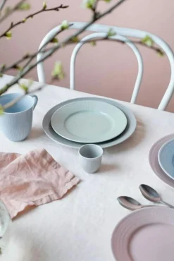 Rörstrand Kaffekoppar-Swedish Grace Mugg 30 cl 2-Pack, Is (Ljusblå)