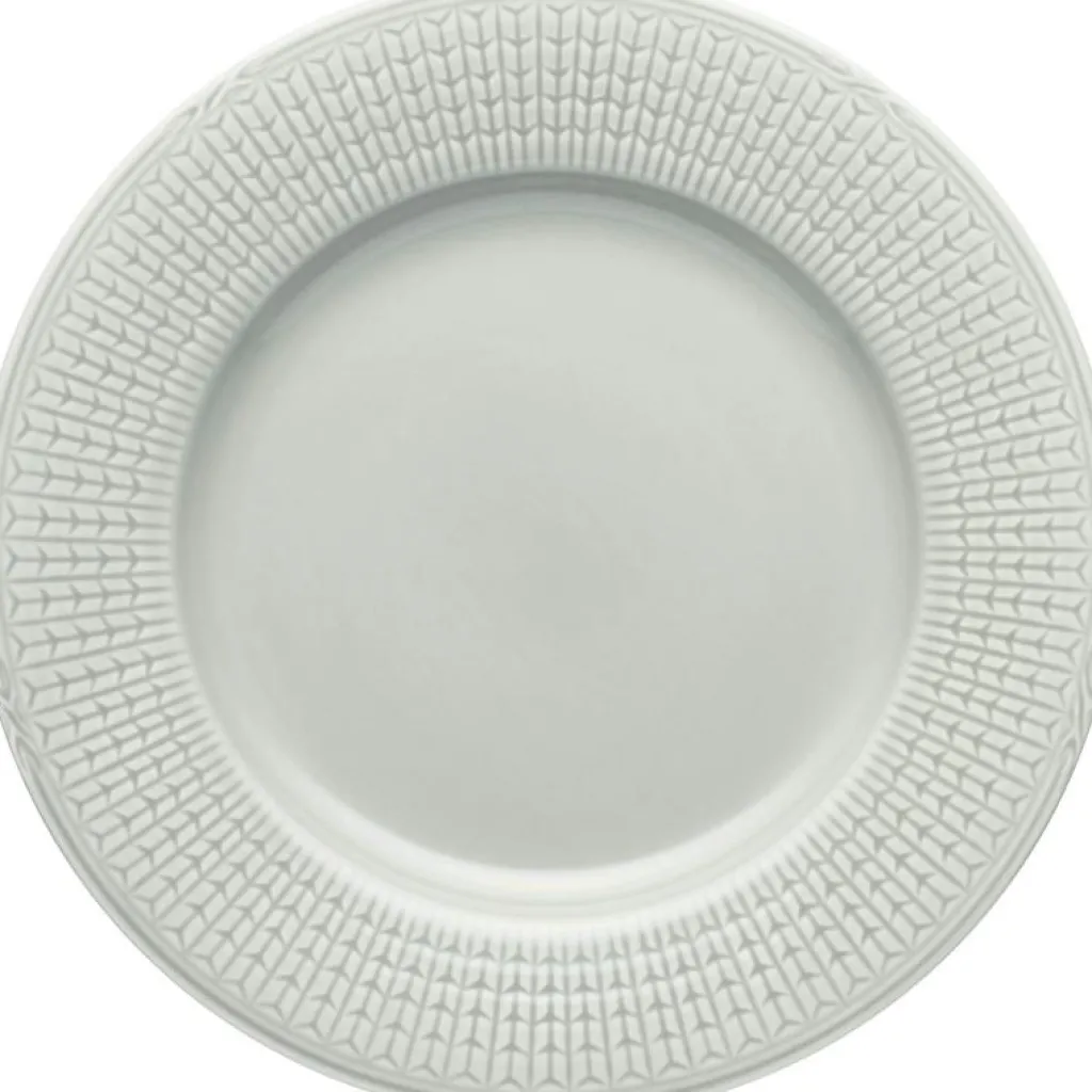 Rörstrand Mattallrikar-Swedish Grace Tallrik 24 cm, Snö (Vit)