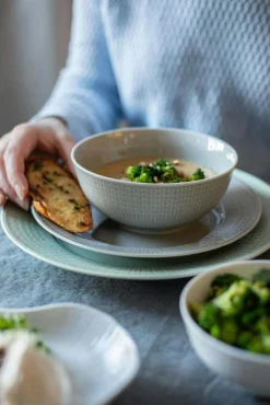 Rörstrand Mattallrikar-Swedish Grace Tallrik 21 cm 6-pack, Ros (Rosa)