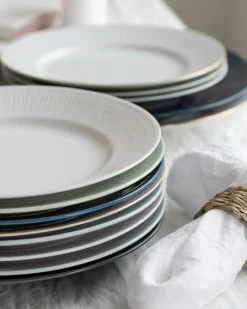 Rörstrand Mattallrikar-Swedish Grace Tallrik 21 cm 6-pack, Ros (Rosa)