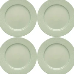 Rörstrand Mattallrikar-Swedish Grace Tallrikar 27 cm 4-pack, Snö