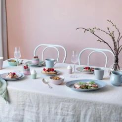 Rörstrand Mattallrikar-Swedish Grace Tallrikar 27 cm 4-pack, Snö