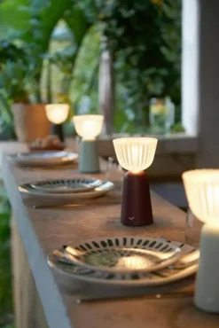 Fermob Portabla Lampor|Portabla Lampor-Swiing Bordslampa Portabel, Antracit