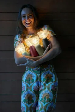 Fermob Portabla Lampor|Portabla Lampor-Swiing Bordslampa Portabel, Antracit