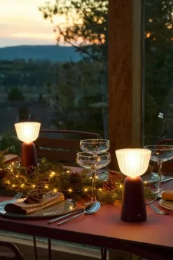 Fermob Portabla Lampor|Portabla Lampor-Swiing Bordslampa Portabel, Antracit