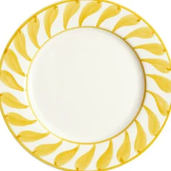 Swirl Assiett 22 cm, Blå