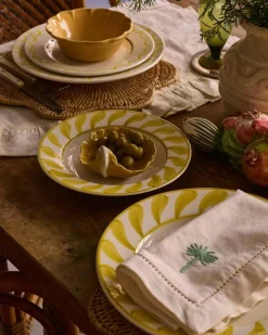 Pick a Poppy Djupa Tallrikar-Swirl Djup Tallrik 22 cm, Blå