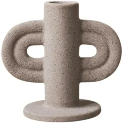 Swirl Ljusstake Similar, Nude