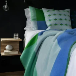 Røros Tweed Plädar & Filtar-Syndin Ullpläd 200x135 cm Grön / Brun