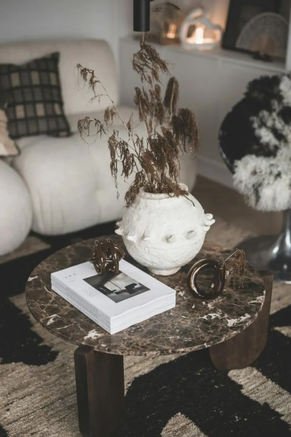 Tabella Soffbord 100 cm, Brun