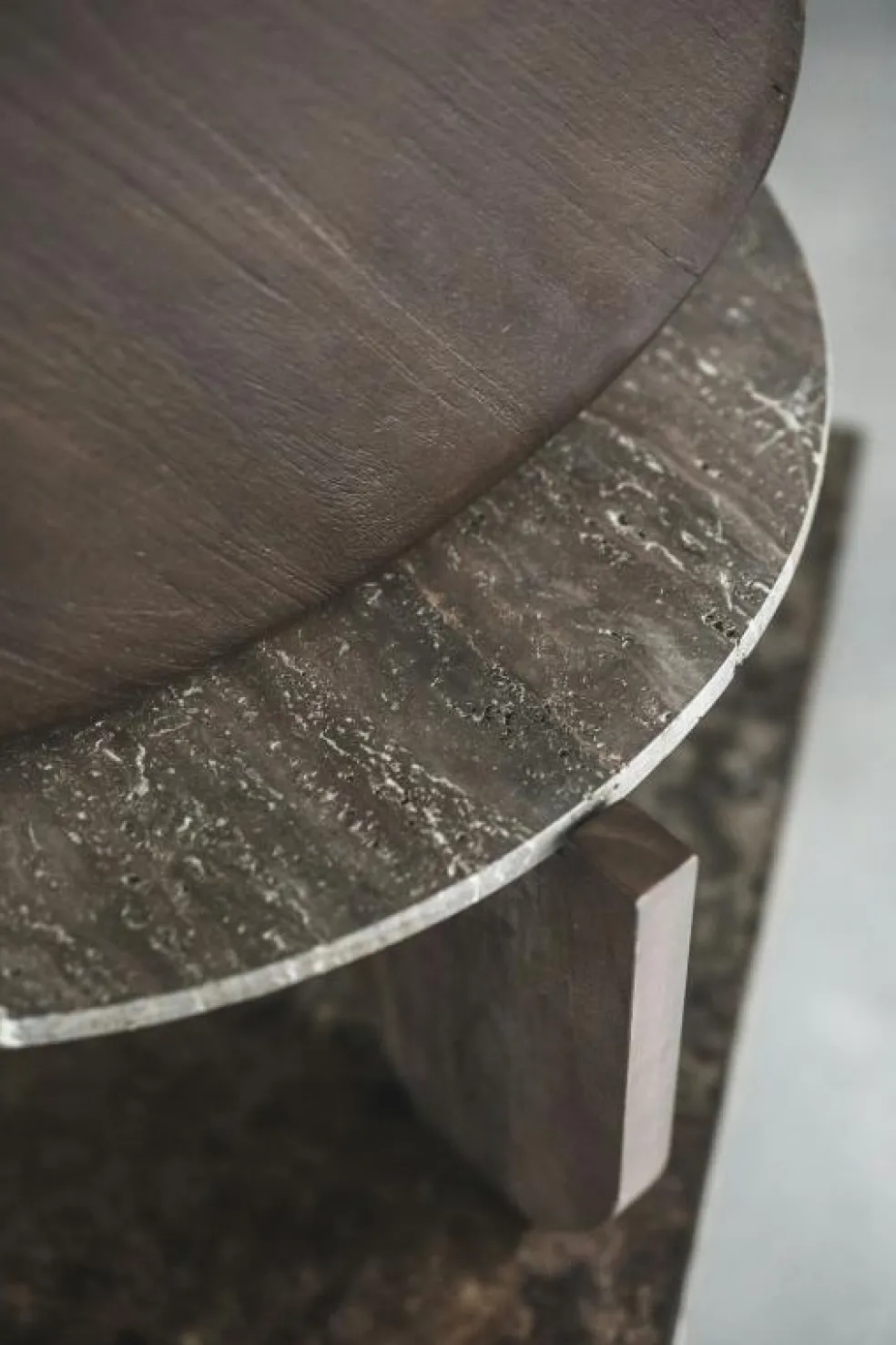 Tabella Soffbord 100 cm, Brun