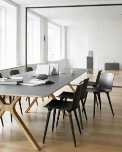 TAC Stol, Vit/Vitpigmenterad Ek